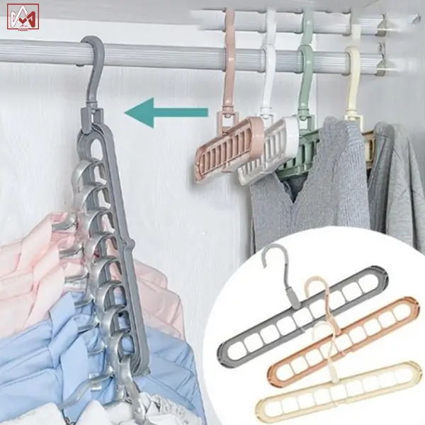 چوب لباسی خم شونده